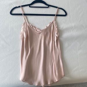 Aritzia Wilfred silk top